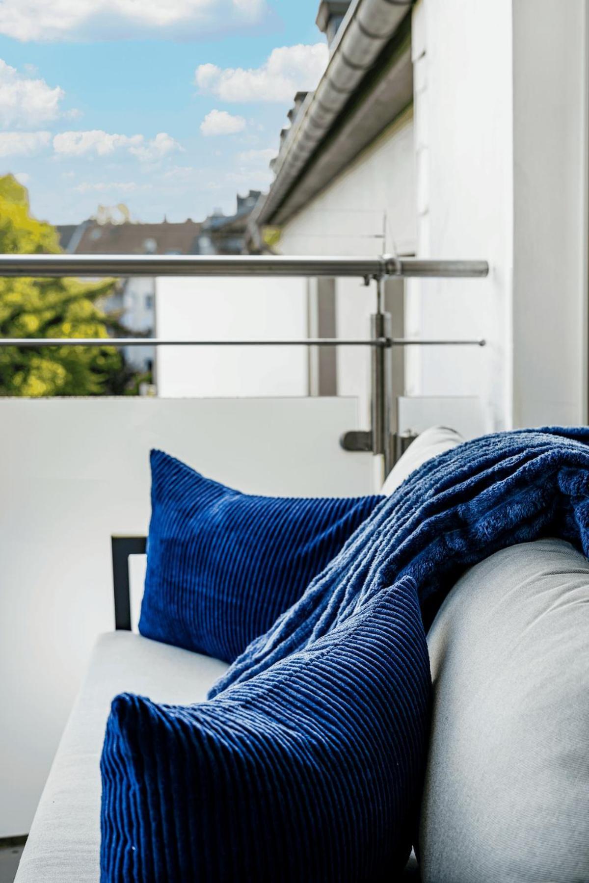 Апартаменты Excellence Deluxe Mit Balkon & Stadtblick - Zentral An Der Messe *